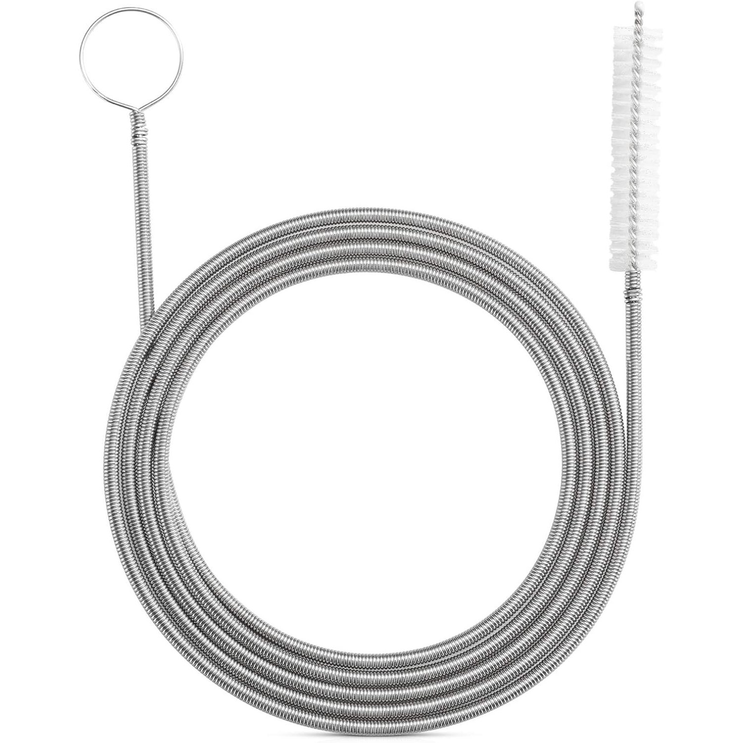 Flexible Drain Brush 155cm with Nylon Bristle Head