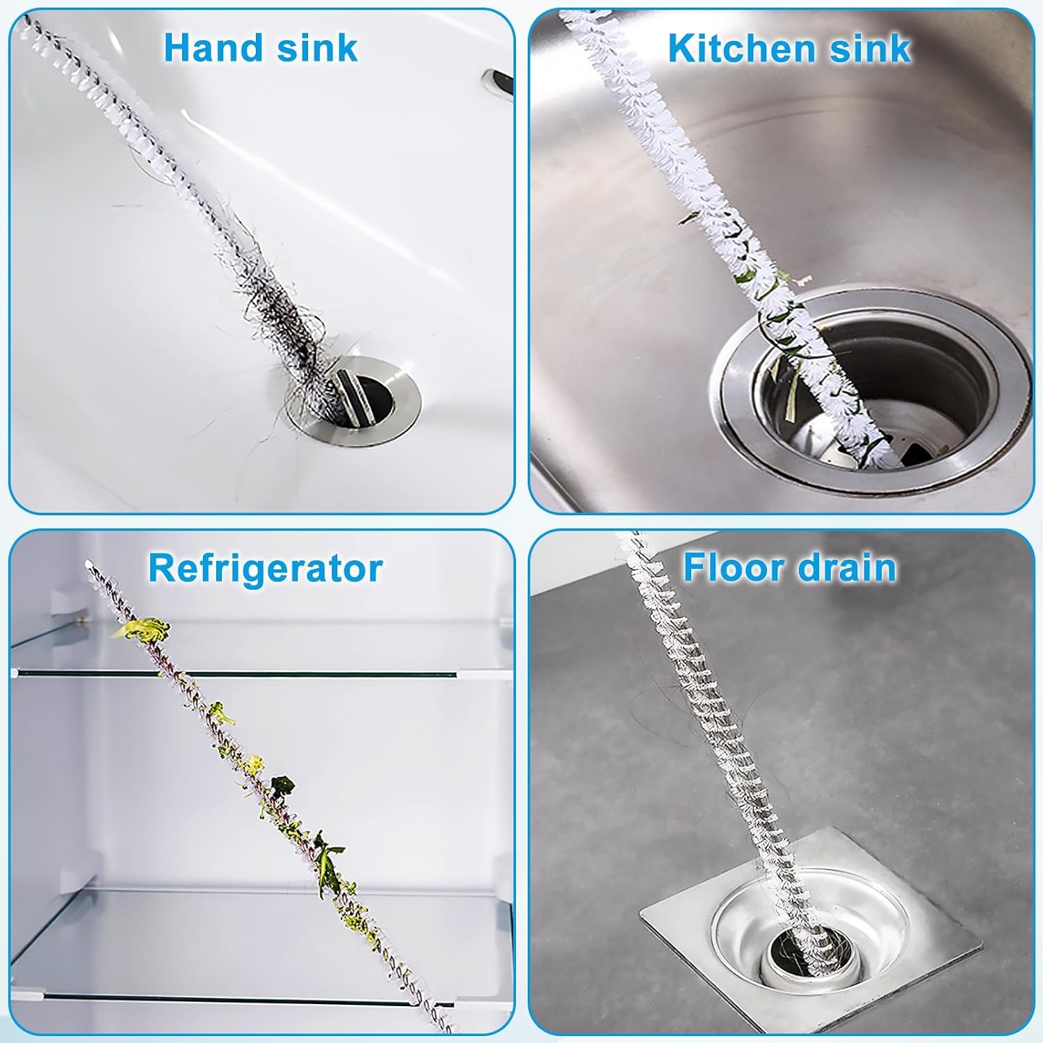 Sink Unblocker Brush 60cm, Pack of 2: image 7