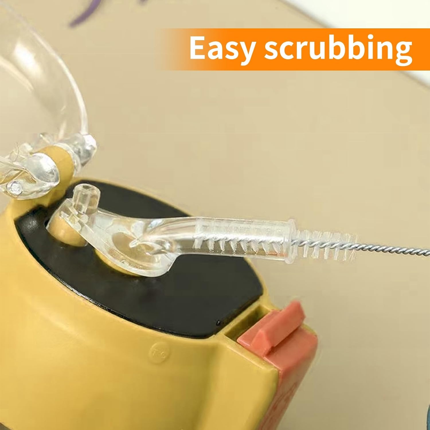 6 Piece Sink Unblocker Tool Set with Brushes and Hair Hooks