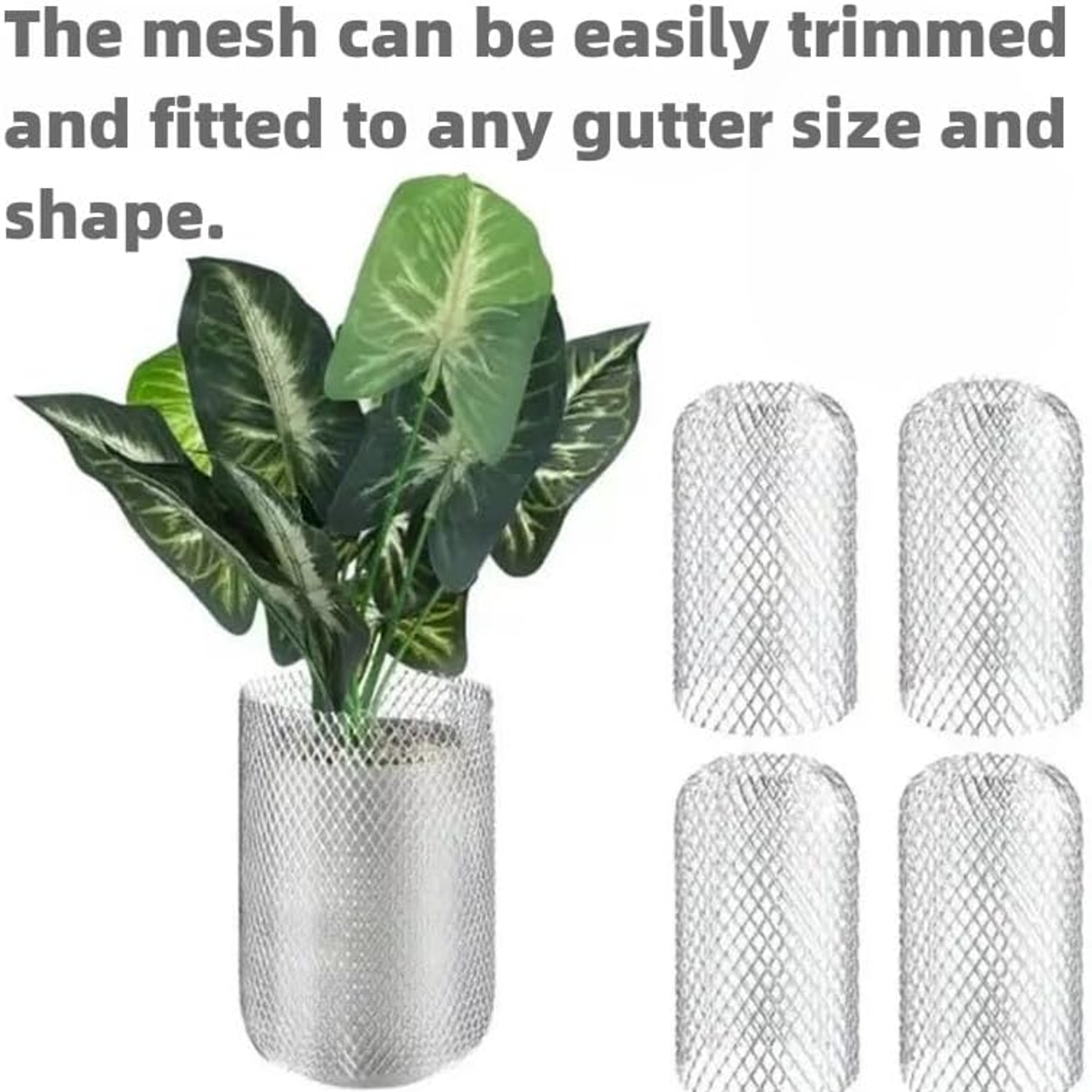 6m Aluminium Gutter Guard Mesh: image 6