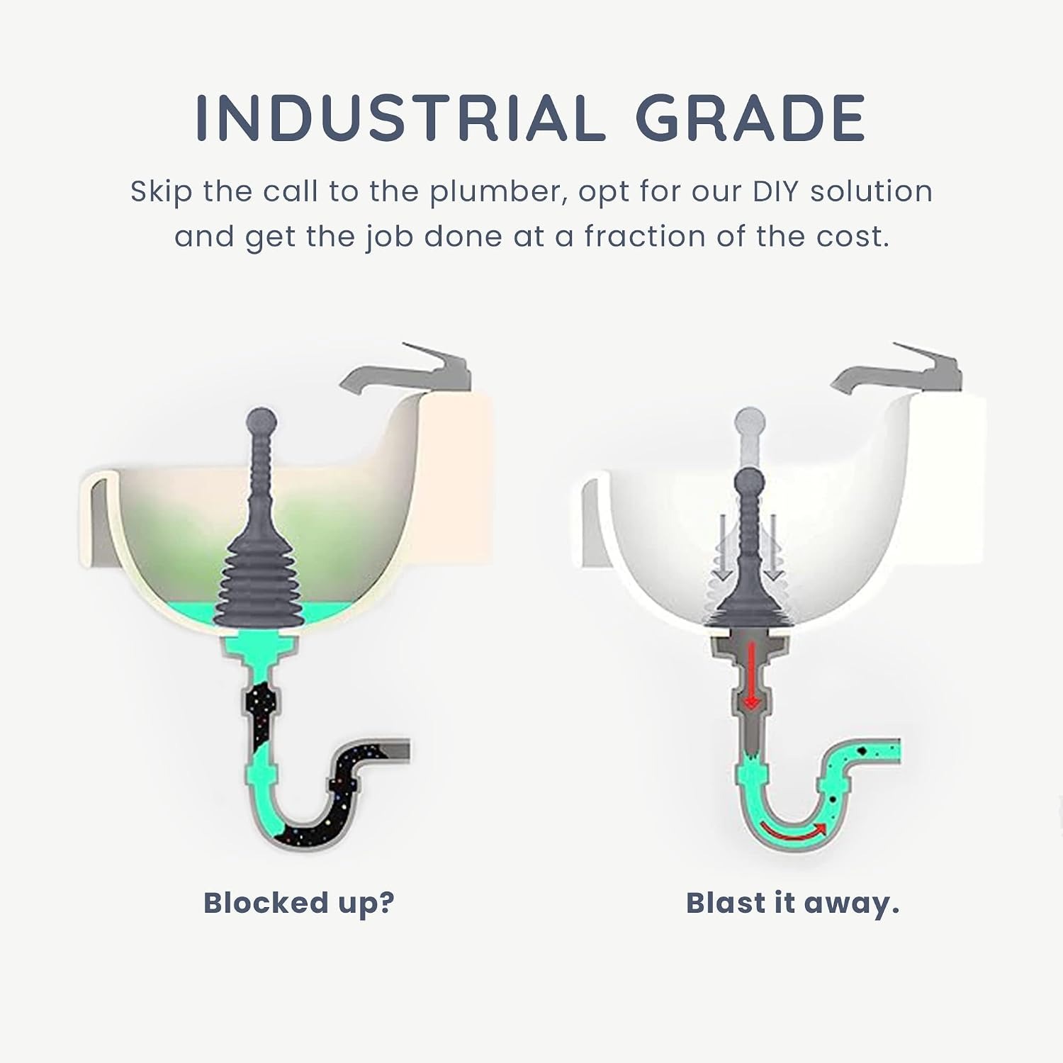 Bellows Sink and Shower Plunger: image 4
