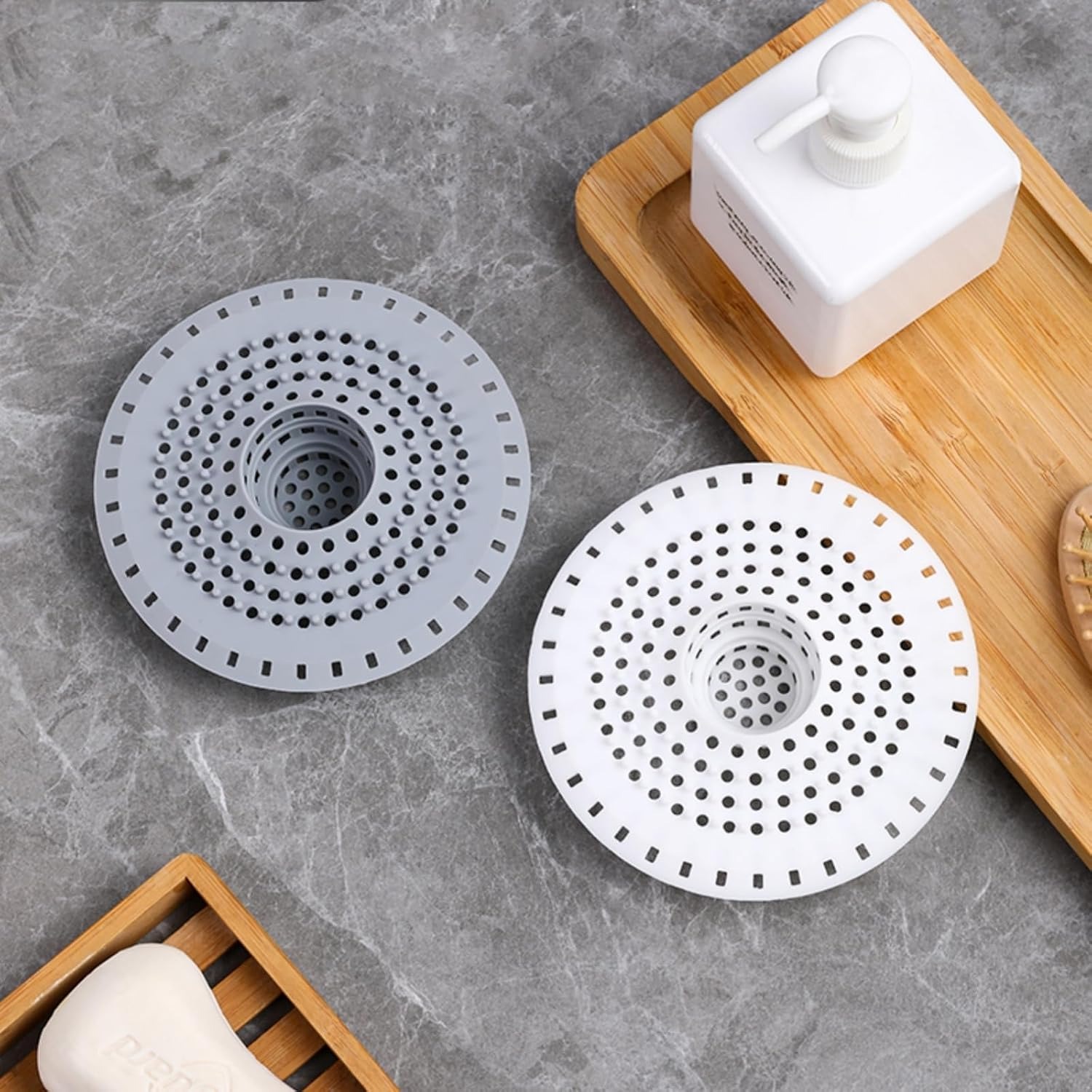 Silicone Shower Hair Grid 2 Pack: image 7